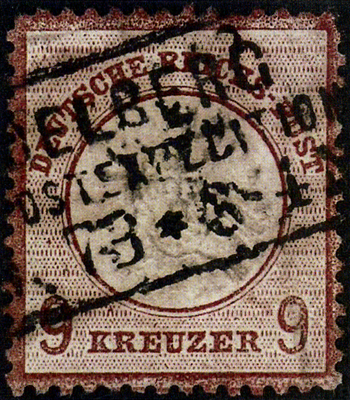 Deutsches Reich 27b geprüft