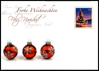 Plusbrief-Set mit weihnachtlichem Motiv